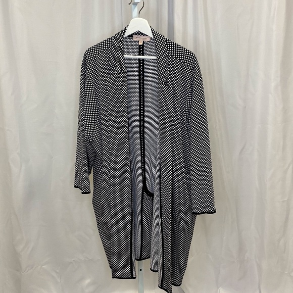 Poca Dot Cardigan ⚪️🖤 - Picture 1 of 7